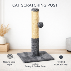 <span class=keywords><strong>Griffoir</strong></span> pour chat en peluche douce, mini structure d'escalade en sisal naturel, base stable, velours durable, pour petits espaces et appartements, en carton - Product Image 2
