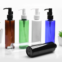 Diskon besar 60ml 80ml 100ml 120ml 150ml 200ml Set botol kemasan minyak rambut botol pompa Losion plastik Set untuk pompa minyak rambut