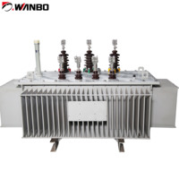 Wanbo-103 IEC 60076 Transformator Distribusi Tiga Fasa Multi-Winding Berpendingin Minyak 630kVA/800kVA/1000kVA Aluminium