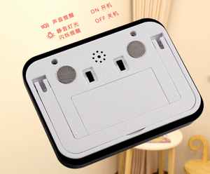 ミニデジタル大型<span class=keywords><strong>LCD</strong></span>電子目覚ましタイマー無声光振動カウント時計マグネット子供学生研究用プラスチック製 - Product Image 5