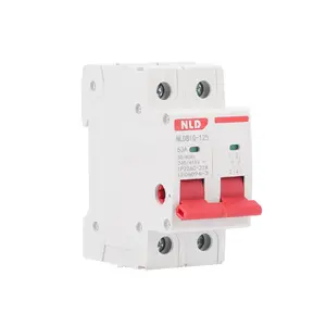 Electrical modular din rail mini changeover switch 4p 20 amp 63a 100a manual mcb Isolator Isolating disconnector switch