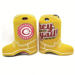 Wholesale Neoprene Beer Bottle Can Cooler Bags Boot-Shaped <b>Shoes</b> and Cowboy Boot Stubby Holders - Product Image 3