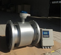 Débitmètre magnétique à distance à sortie numérique Tête de convertisseur EFM divisée Transmetteur de débit électromagnétique 220V & 24V