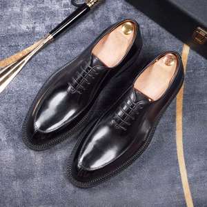 Chaussures de cérémonie pour hommes, collection automne 2025, design de luxe, personnalisables, imperméables, à lacets - Prix de gros - Product Image 6