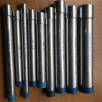 Tube rond galvanisé à chaud de précision ASTM A120 de 3 pouces, tube galvanisé GI EMT pour serres, fournisseur de tubes en acier
