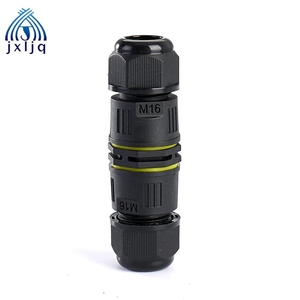 Bán Sỉ Dây Điện 4 Chân M25 Đầu Nối Loại T 3 Lõi M20 Ngoài Trời Đầu Nối M16 Bằng Nhựa Nylon Chống Thấm Nước IP68 CE - Product Image 3