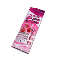 Sac en plastique scellé à l'arrière imprimé personnalisé à surface mate emballage de barre d'énergie sac de Sachet de sucette d'emballage de chocolat