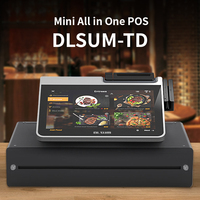 Système de caisse enregistreuse mini Android 11 TD1, système de point de vente, tablette POS, NFC, machine de supermarché, terminal POS tout-en-un avec imprimante