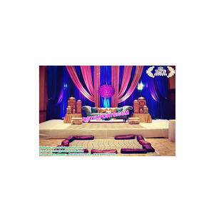 Arabian Mehndi Decoration Setup UAE Designer Wedding Mehandi <b>Stage</b> Decoration Royal Wedding Pakistani Sangeet <b>Stages</b> - Product Image 1