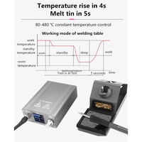 Station de soudage numérique OSS T12-X Plus avec écran numérique, plateforme de réparation de téléphones, station de soudage T12X plus
