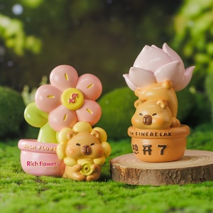 Adorables Adornos de Resina de Maternidad Animal, Cerdito, Sin Preocupaciones, para Escritorio, Muñeco Creativo y Moderno, Juguete de Regalo, Absurdo, Escala 1/12, Things Woo - Product Image 3