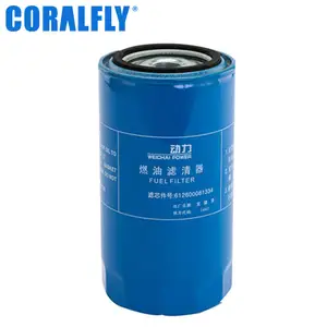 Howo 트럭 오일 필터 weichai vg 1246070031 용 Coralfly OEM Sinotruk filtro de aceite vg1246070031 필터