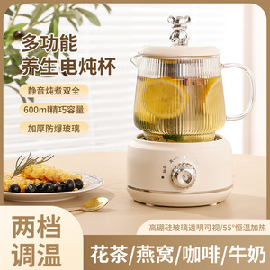 Mini Electric Kettle Glass Liner 1L Keep Warm Automatic Shut Off For Office Tea Brewing - Product Image 5