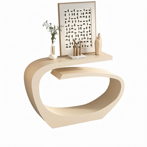 Bureau de réception commercial convertible en acier inoxydable, design moderne et minimaliste, pour immeubles de bureaux et hôpitaux, avec conception avancée - Product Image 1