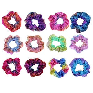 11 لونًا للنساء لون ليزر لامع أربطة شعر مرنة للفتيات أربطة شعر ذيل حصان أربطة شعر رأس إكسسوارات ارتداء - Product Image 6