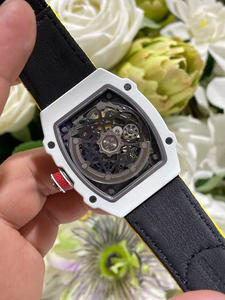 Reloj de Fibra de Carbono de Lujo 2026, Ultrafino (7.8mm), Ultraligero (35g), Automático, Deportivo, Mecánico, Estilo Hip Hop, con Correa de Goma - Product Image 4