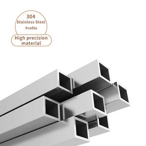 벤텡 최고급 JIS 표준 304 스테인리스 스틸 파이프 2BA 표면 마감 직사각형 형태 건축용 - Product Image 2