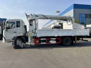 Grúa telescópica Dongfeng Euro VI <span class=keywords><strong>de</strong></span> 8 y 12 toneladas, grúa montada en camión, grúa móvil hidráulica - Product Image 2