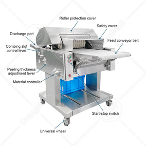 Machine à enlever la graisse de la peau de porc ORME, machine électrique commerciale pour enlever la peau de porc, machine à couper à <span class=keywords><strong>vendre</strong></span> - Product Image 2
