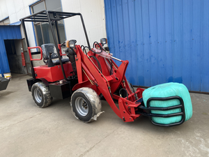 Mini tracteur rouge le plus vendu avec chargeur frontal et chargeur-pelleteuse Camc Engine Garantie 1 an et composants PLC - Product Image 4