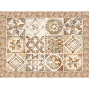 SALLET DE TABLE EN VINYLE 33X45CM MARRON - Product Image 1