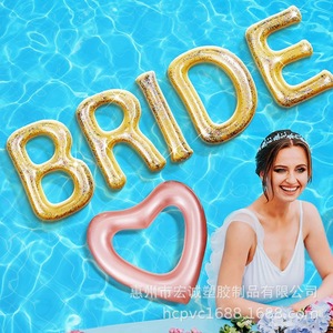 Future Mrs Inflatable Pool Float PVC 80Cm For Adults Wedding Party Decoration - Product Image 2
