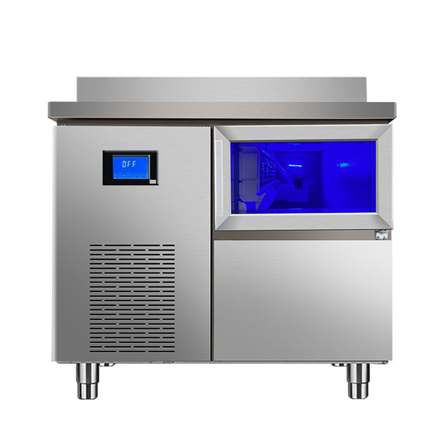 Commercial Electric Cube Ice Maker Square-Shaped Machine Computer Controller Board for Hotels Coffee Shops Factory-Price Bottled