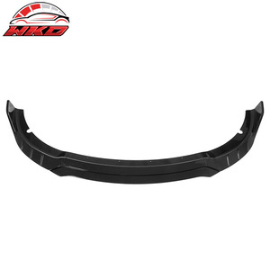 Compatible con Charger SRT 2015-2016 V6, Labio de Parachoques Delantero Estilo C, Negro Brillante - Product Image 3
