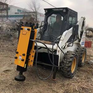 החלקה strawer strawer מהיר מצורף הידראולי פוסט נהג פוסט ראמר פאונדר עם התאמה אישית צלחת הר - Product Image 6