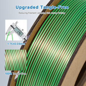 Adjustable Plastic Rod Red-Green Plastic Rods 250G <b>PLA</b>-F New Top 330m 3D Printing 1kg 1.75mm Moulding Plastic Rods - Product Image 2