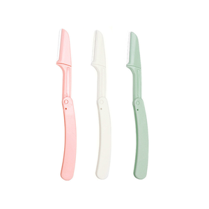 Recortadora de Vello Facial Plegable <span class=keywords><strong>para</strong></span> Uso en Salón, Recortadora y Delineadora de <span class=keywords><strong>Cejas</strong></span> con <span class=keywords><strong>Cuchilla</strong></span> Micro-Guard, Herramienta de Afeitado, Marca Privada - Product Image 6