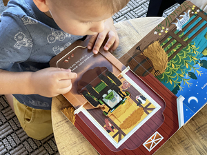 Livres d'images personnalisés à rabat contextuel Livres <span class=keywords><strong>de</strong></span> lecture éducatifs pour bébés en carton <span class=keywords><strong>ferme</strong></span> anglaise imprimés - Product Image 4