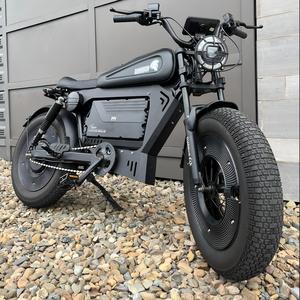 Bicicleta Eléctrica HCBK-SS10 de Aluminio con Llantas de 20 Pulgadas, Batería de Litio de 60AH, Alcance de 140KM, Motor sin Escobillas, Unisex para Adultos, SS10 de Aluminio F - Product Image 6