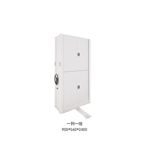 Archivador Metálico Industrial Ajustable de Alta Densidad con Ruedas, Gran Capacidad, Independiente, Compacto para Oficina - Product Image 3