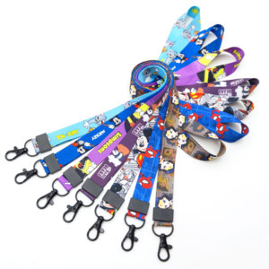 Luxury Custom Full-Color Printed <b>Polyester</b> <b>Lanyard</b> with Personalized Logo Neck Strap - Product Image 3