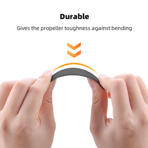 8 pales d'hélice légères pour <span class=keywords><strong>mini</strong></span>-drone 2/<span class=keywords><strong>3</strong></span>/4K, pièces de rechange en plastique et TPU - Product Image 2