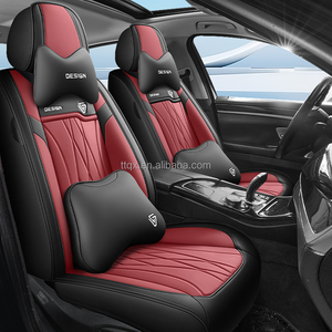 Durable Full Set Leather <strong>Car</strong> <strong>Seat</strong> <strong>Covers</strong> 360 Full Surround All Season Fit for <strong>Ford</strong> Focus <strong>Fiesta</strong> Escape Explorer F-150 Ranger - Product Image 3