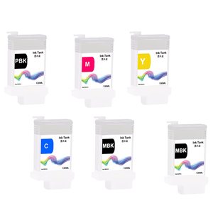 <span class=keywords><strong>6</strong></span>สี130มล. PFI 102 PFI-102 PFI 102ตลับหมึกเติมได้สำหรับแคนนอน IPF500 IPF510 IPF600 IPF605 IPF610 IPF710 IPF700 - Product Image 1