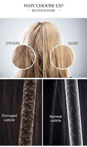 Cinta invisible al por mayor duradera en cabello humano Remy ombre cinta invisible gris y negra cinta invisible para cabello en cabello humano exte - Product Image 5