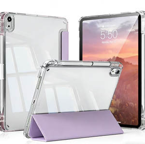 Pour <span class=keywords><strong>iPad</strong></span> Samsung Tablette 2024 Nouvelle Arrivée Housse Magnétique Intelligente Origami pour Enfants <span class=keywords><strong>Compatible</strong></span> Mini 6 Air 11 Pouces M4 Universel - Product Image 1