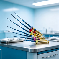 Instruments dentaires rotatifs manuels/électriques Niti bleus de haute qualité JinJiang Dentistry – Super lime endodontique durable en métal CE ISO