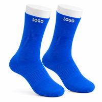 Chaussettes de course anti-odeur, chaussettes de sport respirantes antimicrobiennes, chaussettes de sport à maille, chaussettes de sport rembourrées, chaussettes d'entraînement