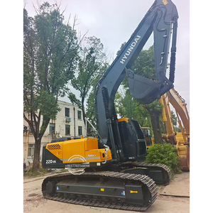 Excavadora Usada de 22 Toneladas, Máquina Original Coreana Robex 220 LC 9S, Excavadora de Cadenas Hyundai R220LC-9S - Product Image 1
