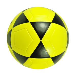 Yexi ลูกฟุตบอลสีเหลืองขนาด5, ลูกฟุตบอลลูกบอลสีเหลืองผสมความร้อนลูกบอลฝึกซ้อมอย่างเป็นทางการของ AQ8M811