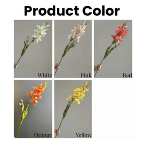 Nouvel Arrivage Fleurs Artificielles Tropicales <span class=keywords><strong>Canna</strong></span> en Soie 97cm – Décoration pour Bureau, Hôtel et Événements - Product Image 2