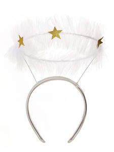 Costume d'ange pour enfants Robes de choeur pour filles avec bandeau <span class=keywords><strong>halo</strong></span> ange Habillage de Noël Cosplay - Product Image 4