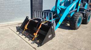 Chargeuse sur pneus Sunward 1200 kg neuve/d'occasion avec moteur Yanmar, composants essentiels neufs et d'occasion incluant la pompe et l'engrenage - Product Image 5