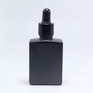 Manufacture Supplier Matte Black Frosted15ml 30ml 50ml 100ml Glass Serum Dropper Eye Essential <b>Oil</b> <b>Bottle</b> - Product Image 5