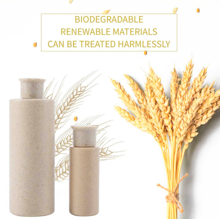 Clear Biodegradable Plastic Bottles Cosmetic Lotion Pump 20g To 500g