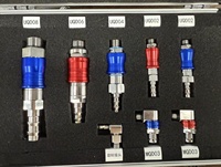 Raccords à déconnexion rapide 316L UQD conformes OCP G1/4 BSPP EPDM MTR 3.1 CE ISO Europe pour centre de données, alternative OEM directe